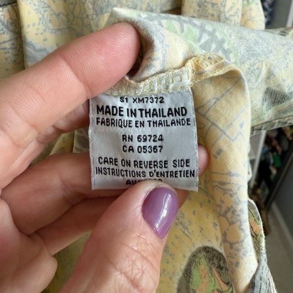 Vintage Columbia fish print button down shirt • Men’s XXL - Picture 5 of 6